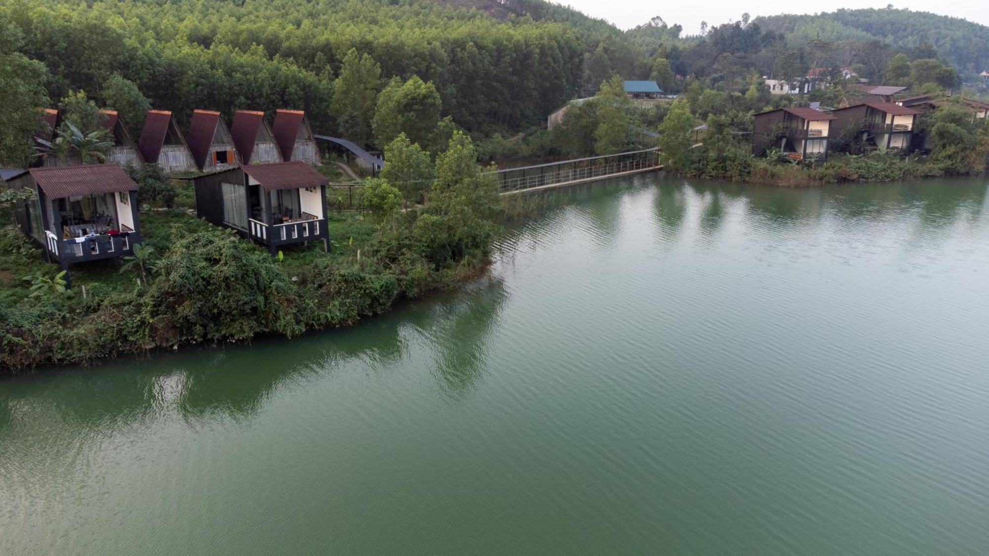 Nguyen Shack Retreat Resort 峰牙 外观 照片